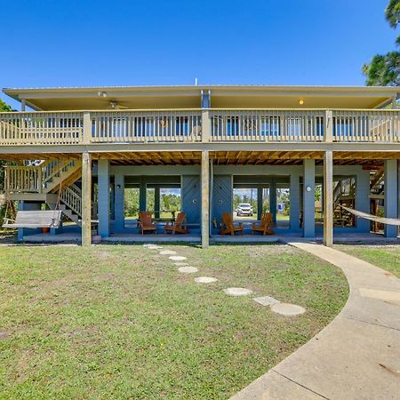 Waterfront Cedar Key Duplex Home Grill And Dock! Exterior foto