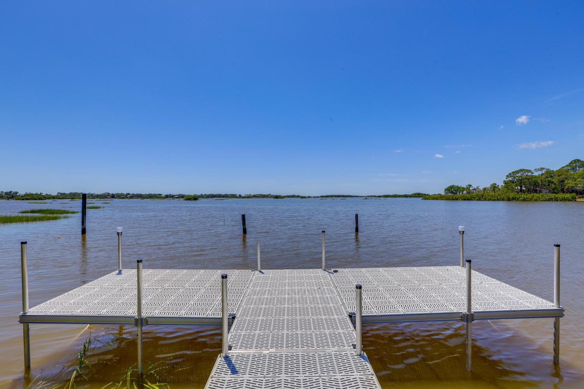 Waterfront Cedar Key Duplex Home Grill And Dock! Exterior foto