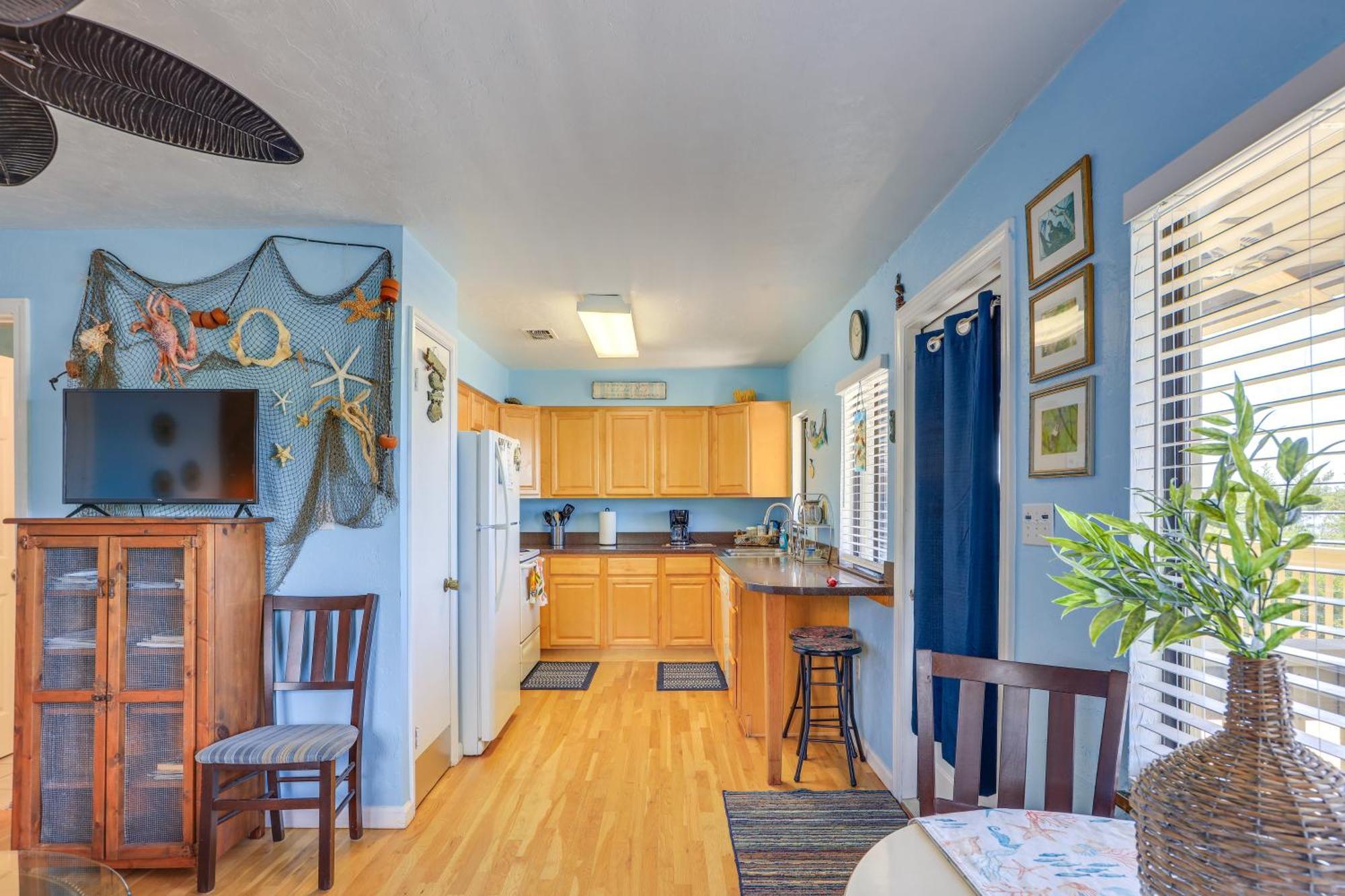 Waterfront Cedar Key Duplex Home Grill And Dock! Exterior foto