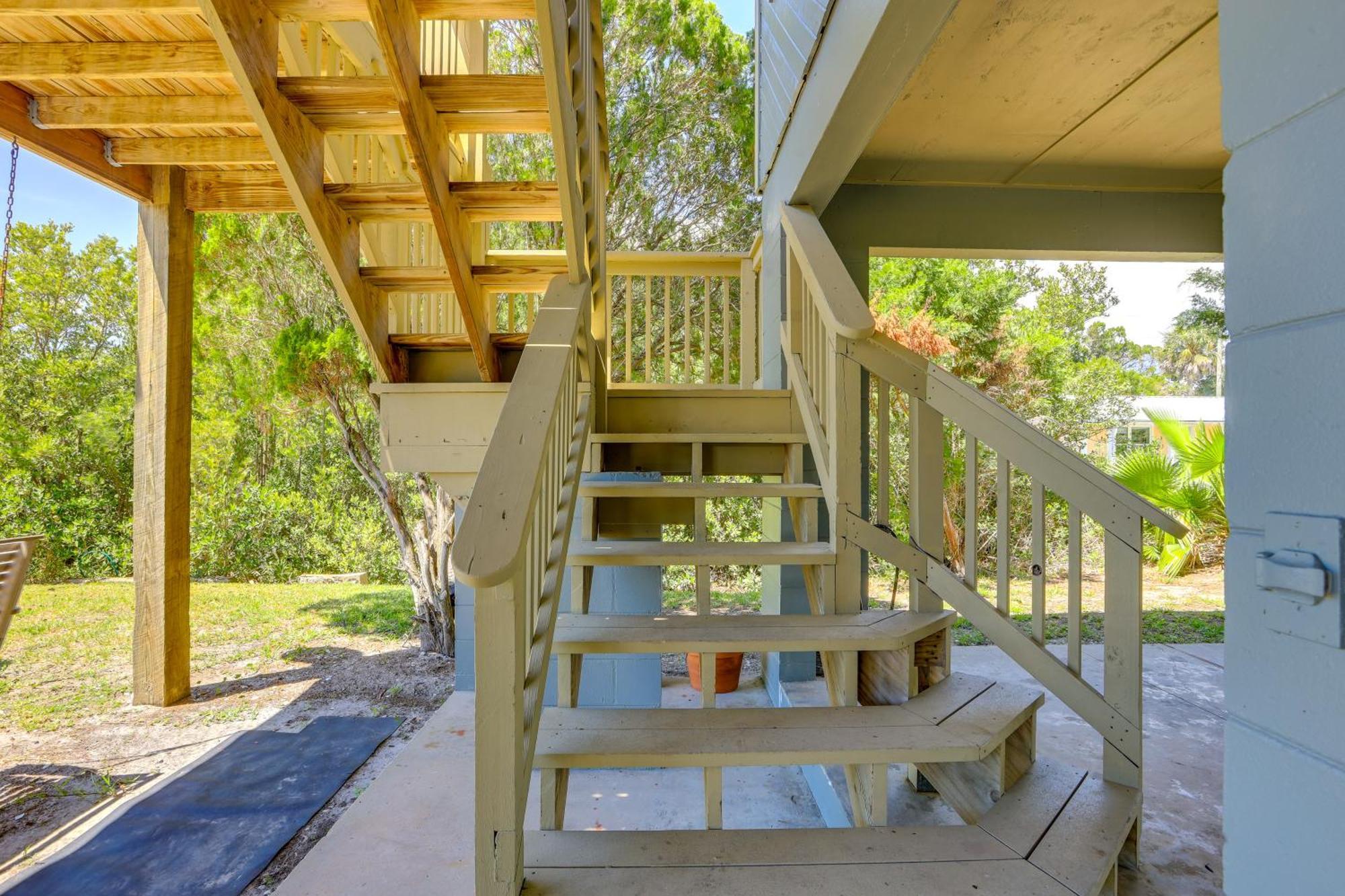 Waterfront Cedar Key Duplex Home Grill And Dock! Exterior foto