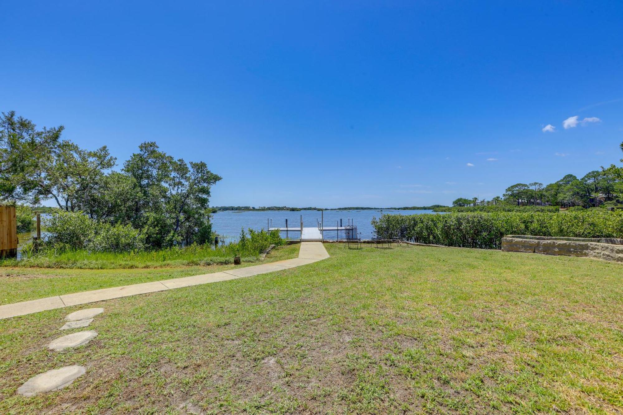 Waterfront Cedar Key Duplex Home Grill And Dock! Exterior foto